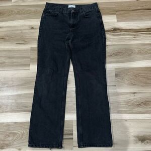 Mango MNG Black Straight Leg Jeans Women’s 10